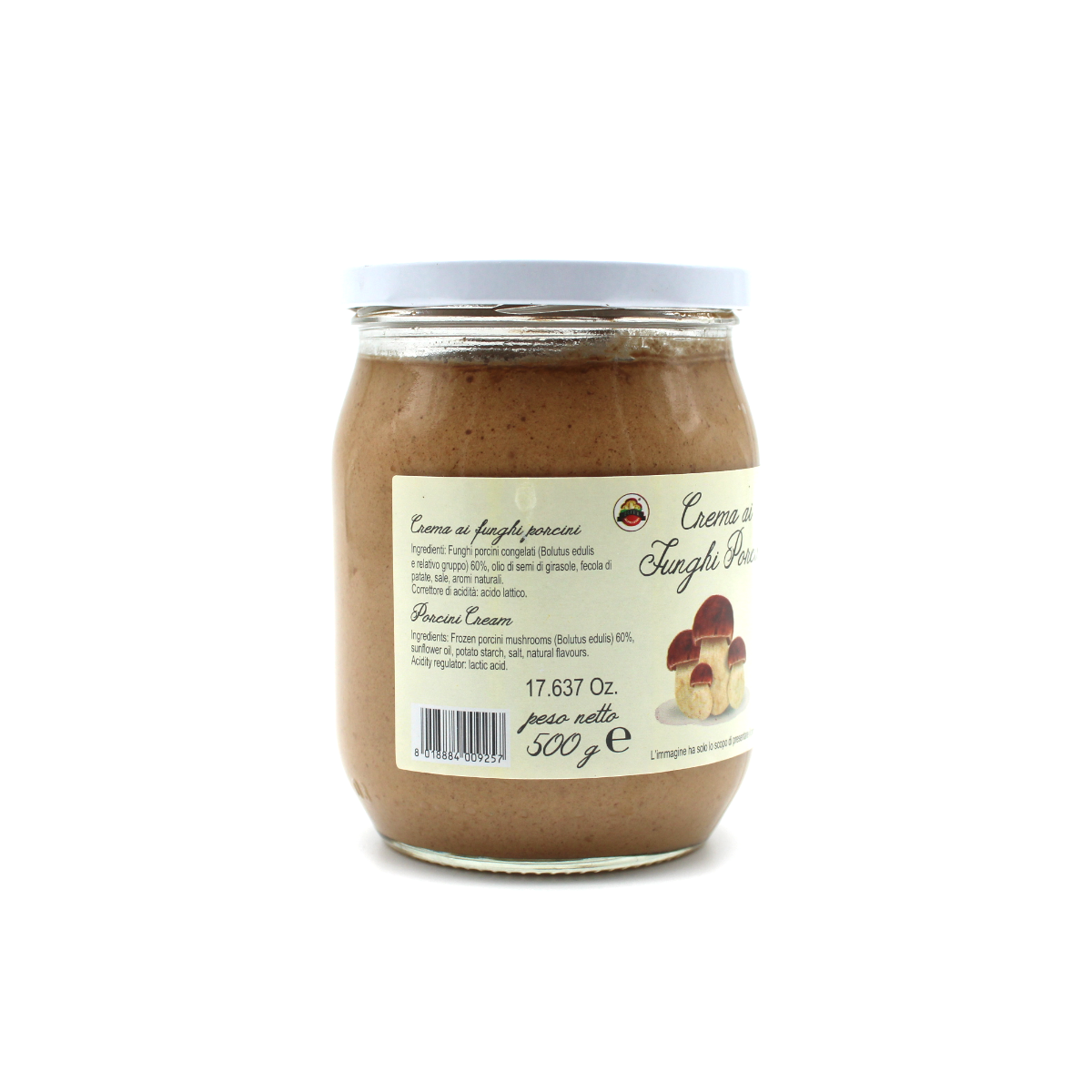 Crema Porcini - Steinpilzencreme Riti -500gr.