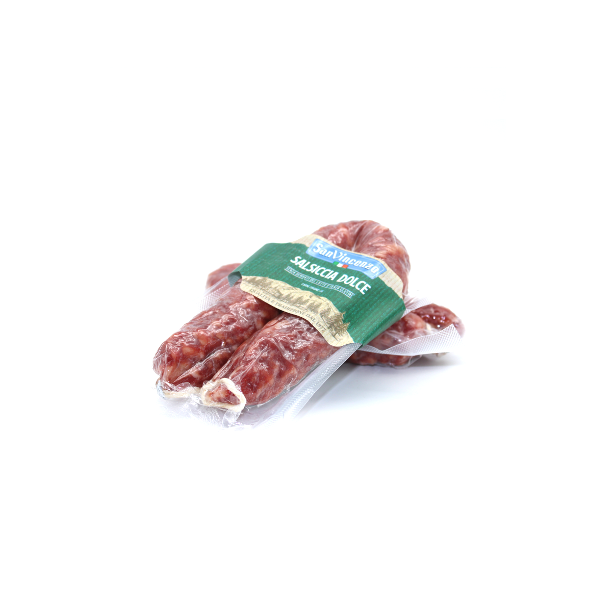 Salsiccia stagionata Calabrese dolce-Nicht Pikante kalabrische salsiccia in Stück ca.300gr.