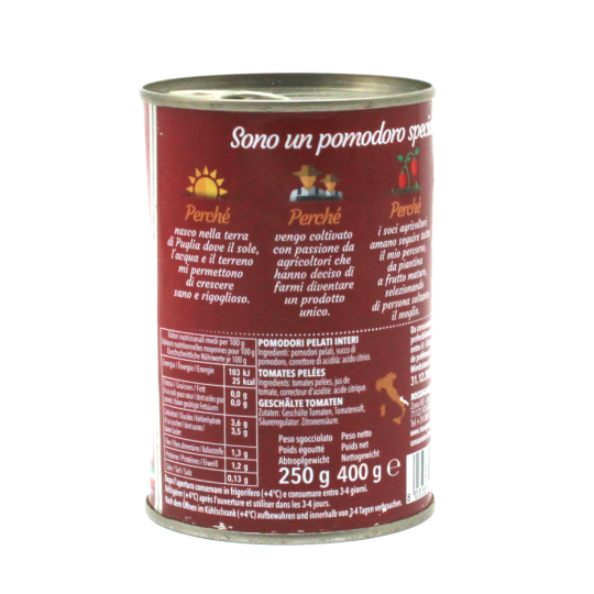 Rosso Gargano Pomodori Pelati – 400 gr