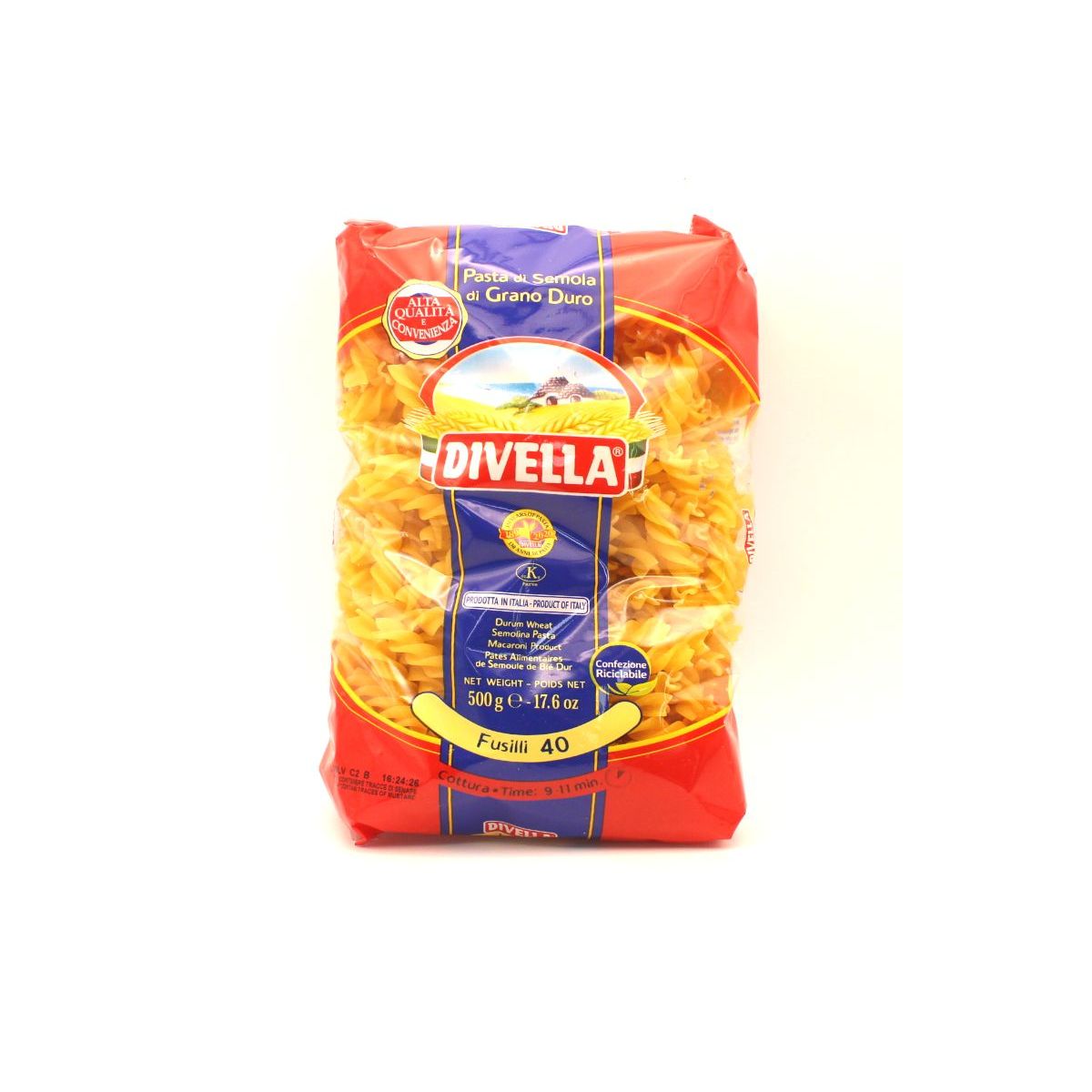 Fusilli Divella nr. 40 -500gr.