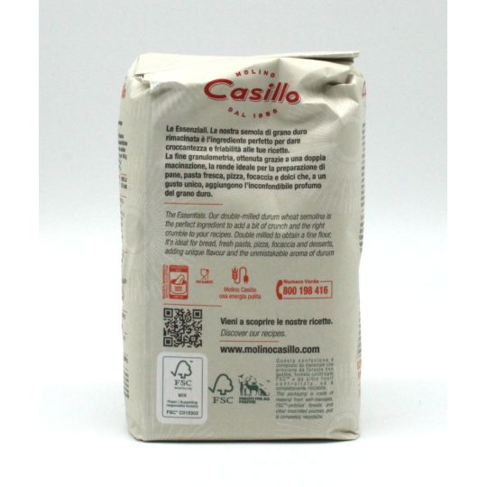 Casillo Semola Rimacinata Mehl -1kg