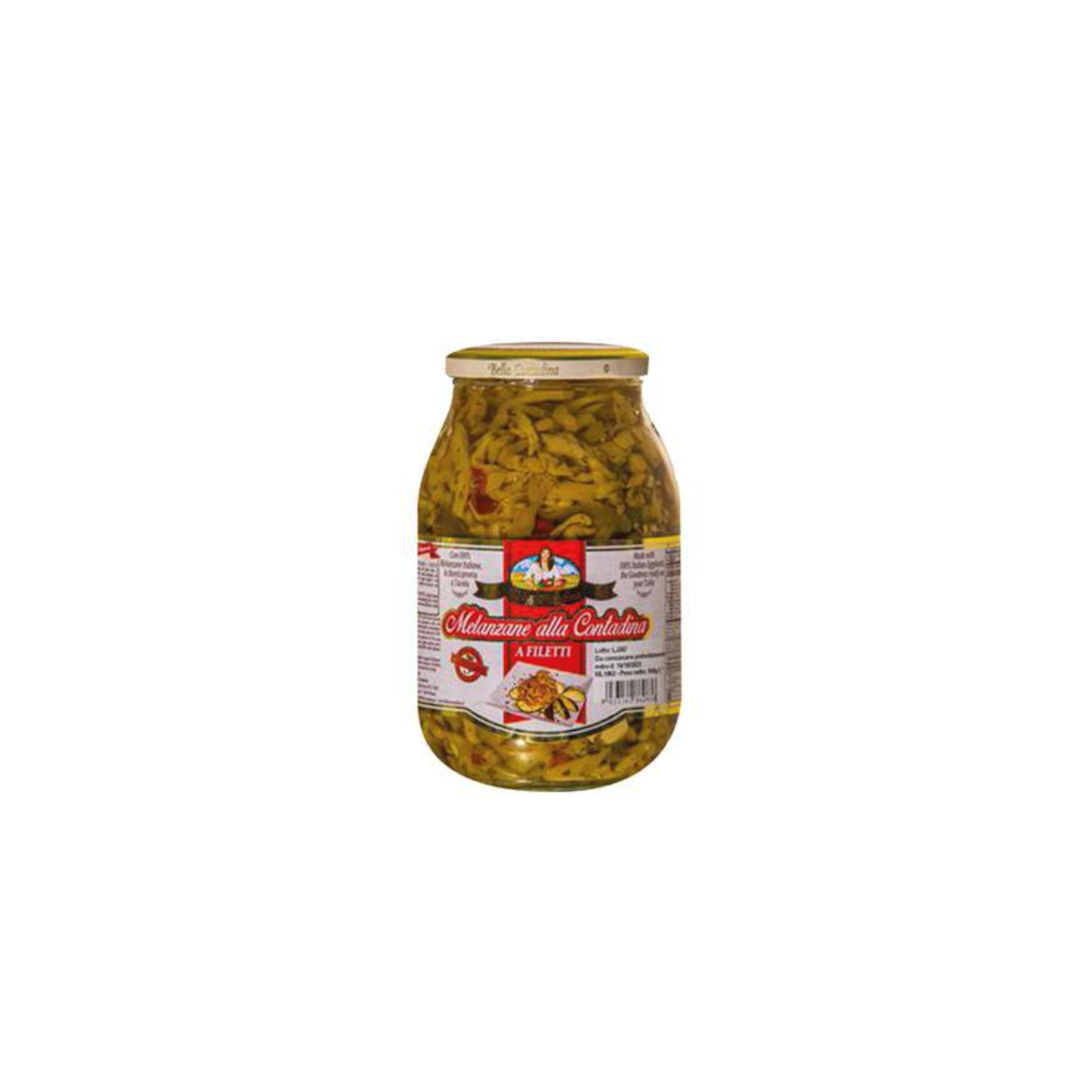 Melanzane a filetti in olio- Bella Contadina 1026 gr.