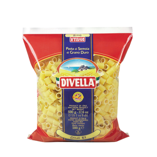 Ditali Divella nr. 61 -500gr.