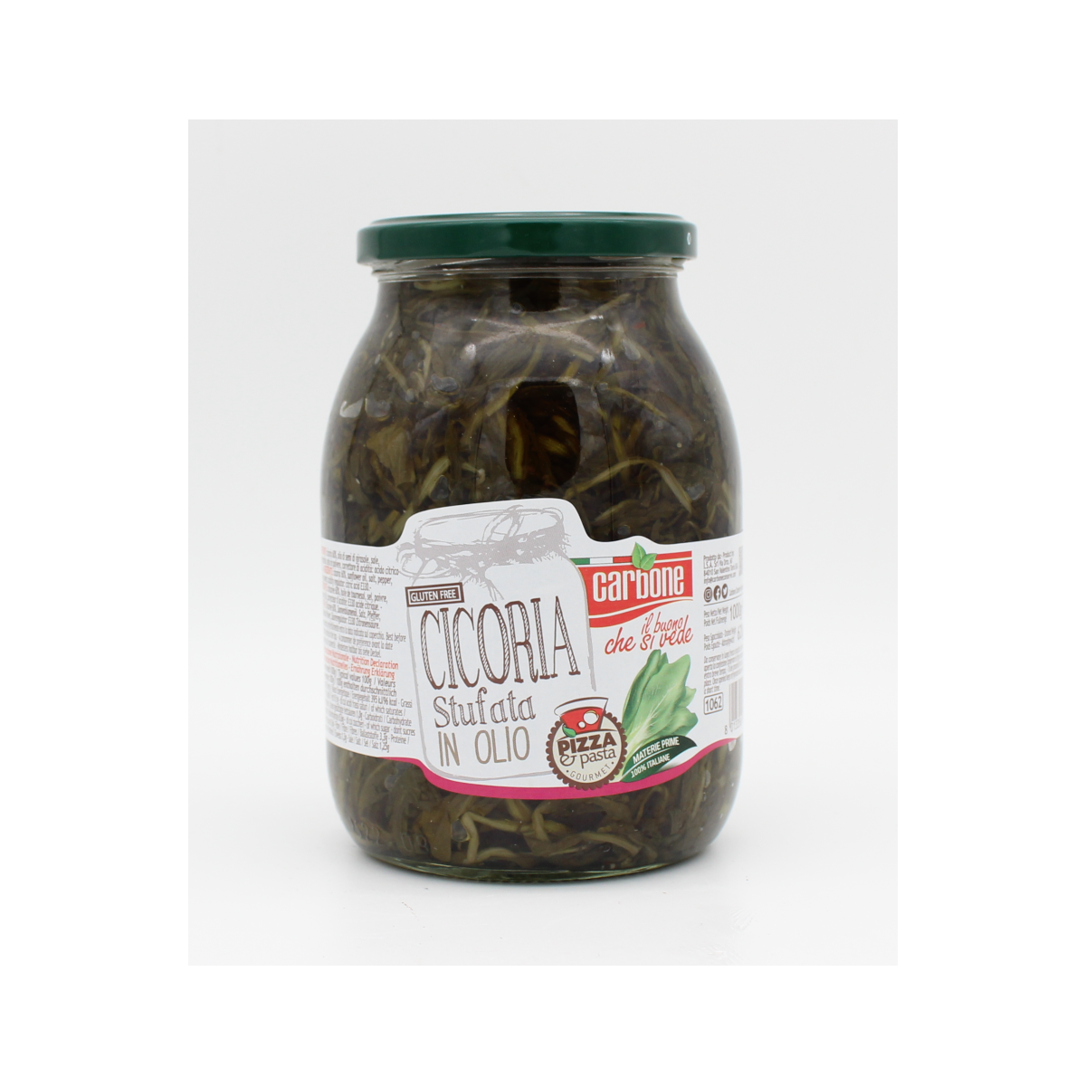 Cicoria Stufata -geschmorte Zichorie - Carbone -1,062kg
