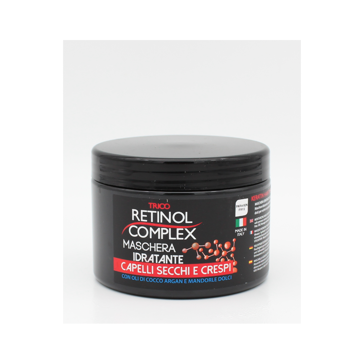 Retinol Complex Keratin Restructuring Haarmaske mit hydrolysiertem Keratin 500ml