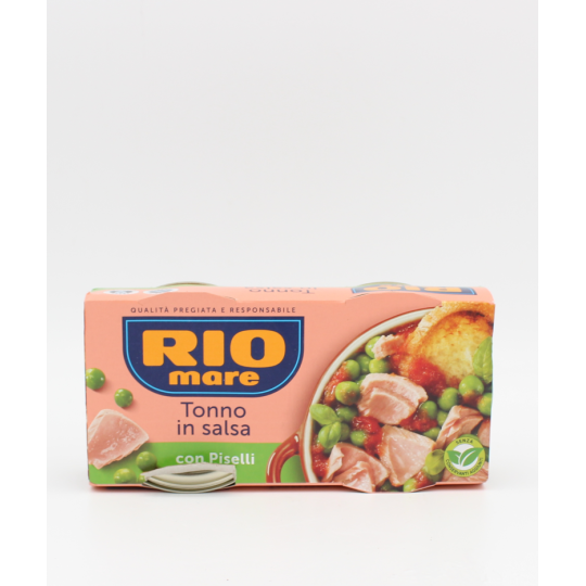 Rio Mare Fertiggericht Thunfisch in Soße mit Erbsen 2x160g
