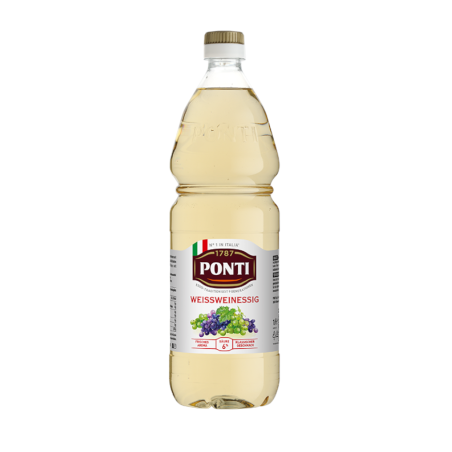 Ponti Aceto Bianco- Weißweinessig - 1000ml