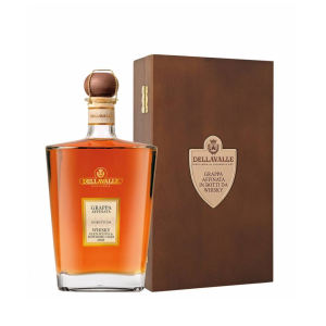 Grappa in Fässern von Whisky gereift- Della Valle 700ml