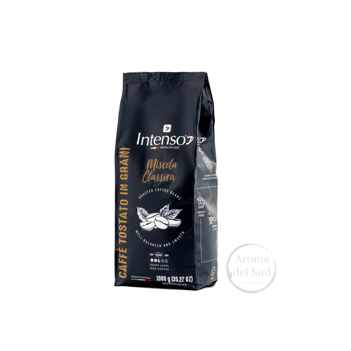 Caffé a Grani Forte- Bohnen Kaffee- Intenso  1 kg